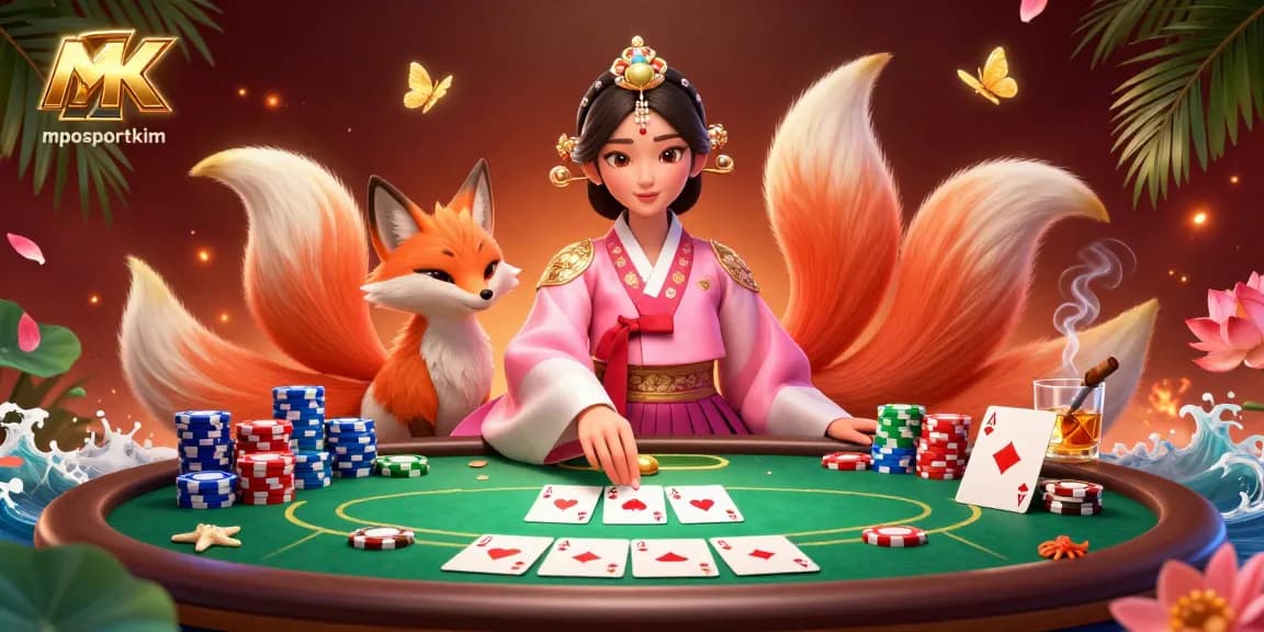 Experience winning moments at mposportkim with a vibrant 3D casino scene featuring poker excitement.