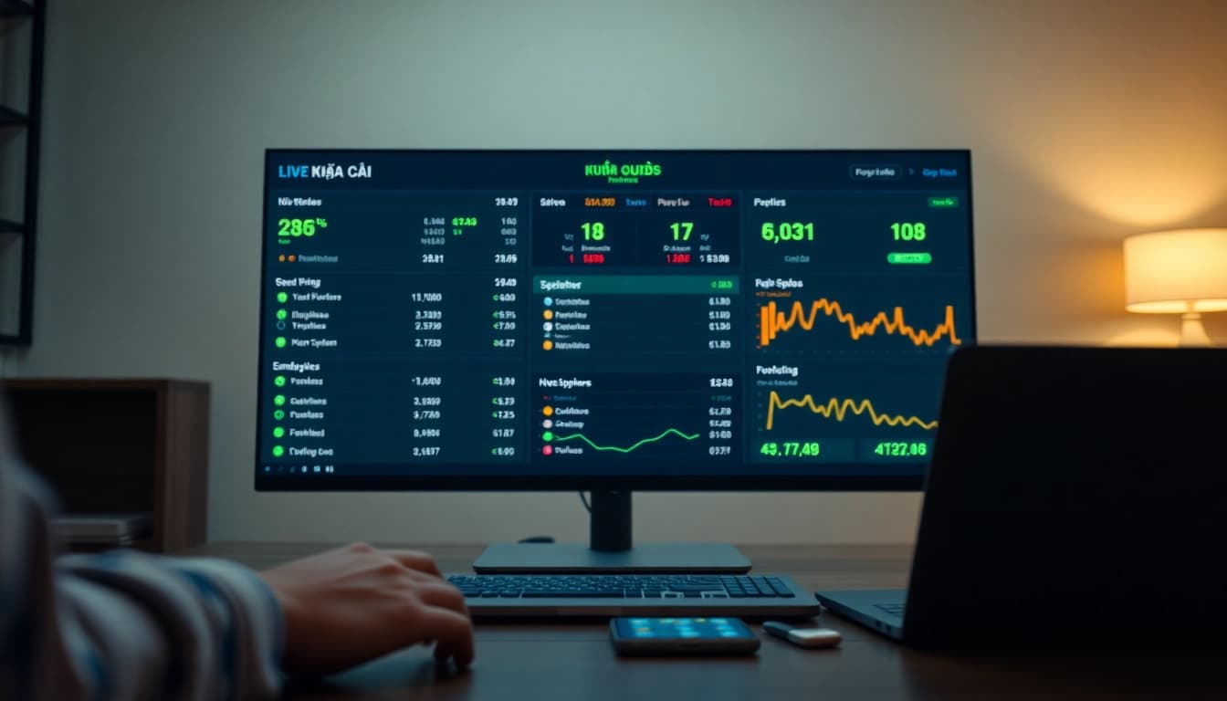 Live kèo nhà cái betting odds interface with dynamic statistics for football matches.