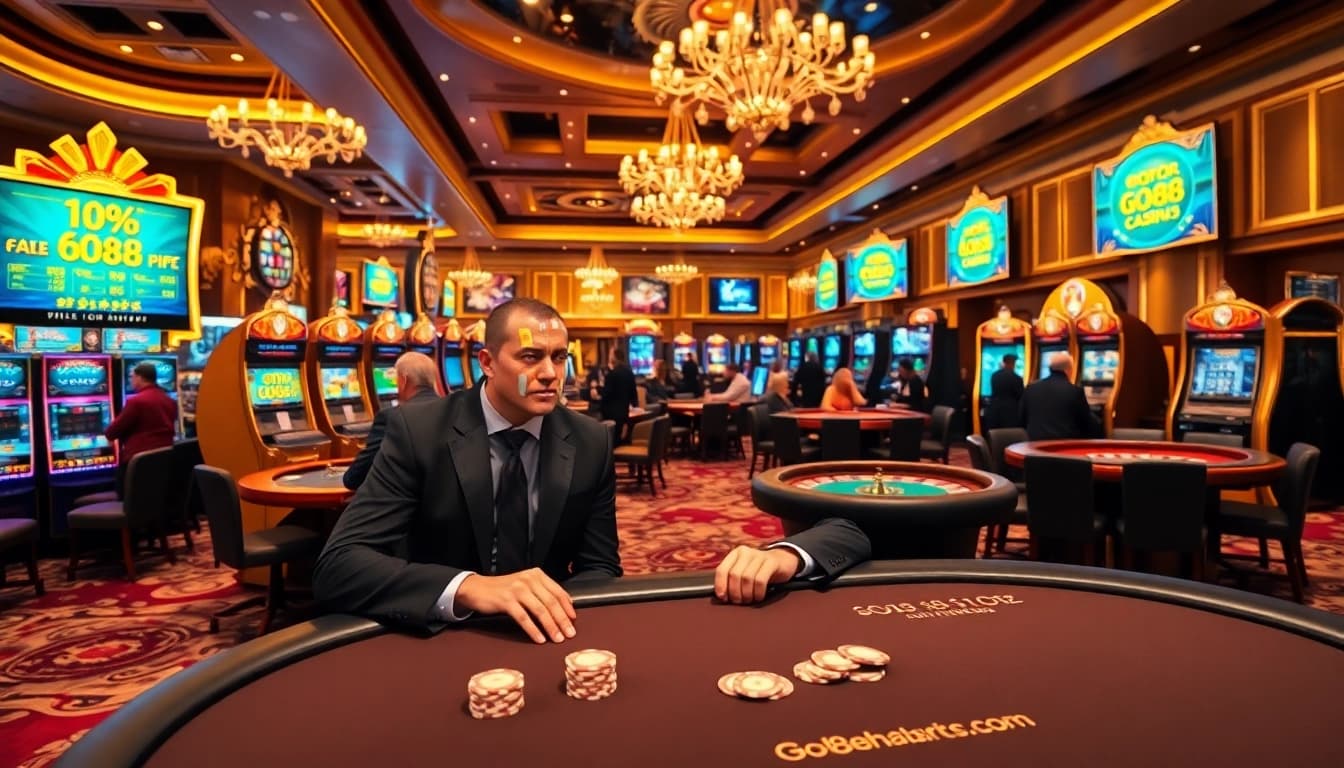 Experience the excitement at with vibrant casino games and high-stakes action.