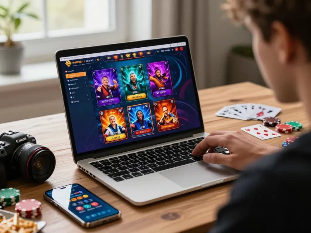 Engaging online gaming experience at https://gavn99.org/ with vibrant graphics and a focused player enjoying exciting gameplay.