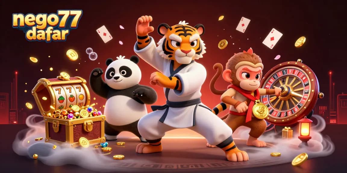 Join the action with nego77 daftar as you spin slots and win golden treasures.