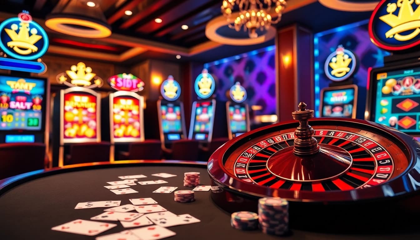 XIN88ac.app offers a thrilling online gambling experience with vibrant gaming tables and advanced slot machines.
