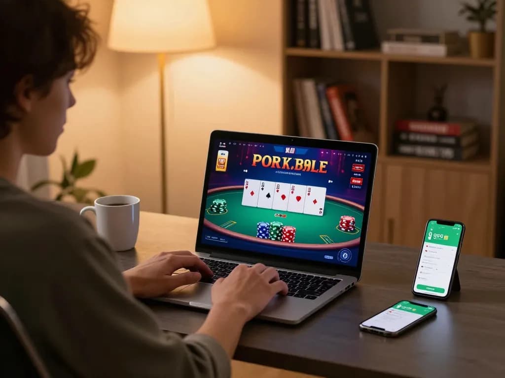 Engaging poker action on the go8 com app, showcasing immersive online casino experience.