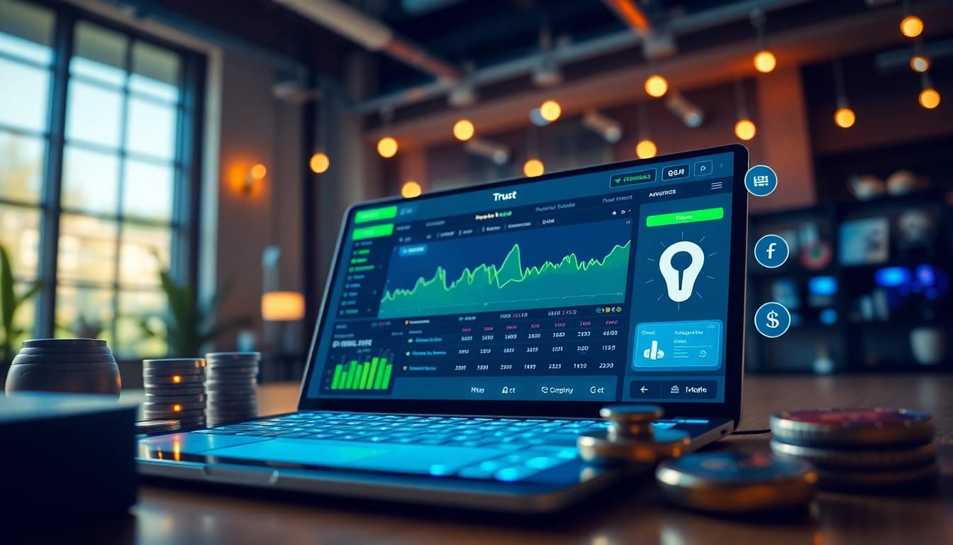 Visual representation of a trusted betting platform showcasing Nhà Cái Uy Tín.