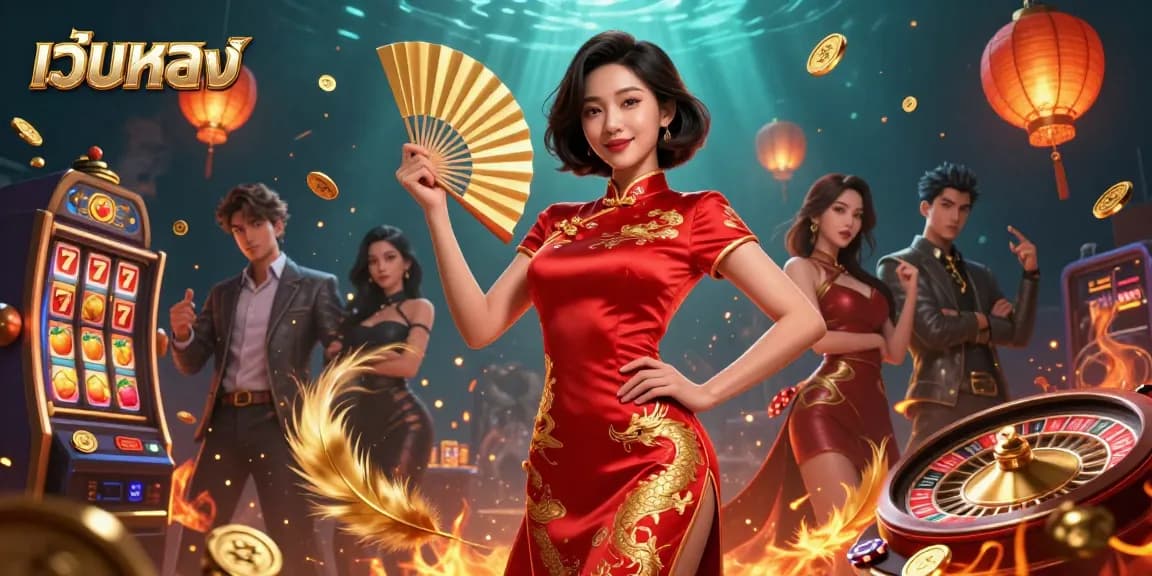 Engage with the เว็บตรง experience featuring vibrant slots and confident players in a dynamic casino atmosphere.
