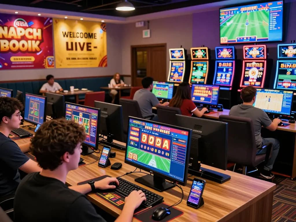 Engaging online betting experience on trang 88aa platform with diverse users enjoying casino and sports activities.