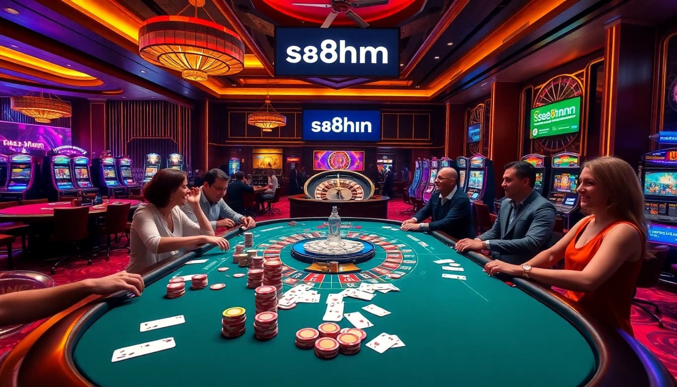 Gamble at https://s8hn.com/ with exciting poker games and vibrant casino atmosphere.