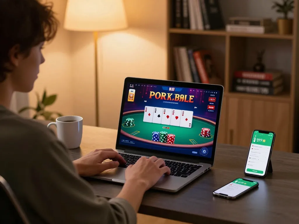 Engaging poker action on the go8 com app, showcasing immersive online casino experience.