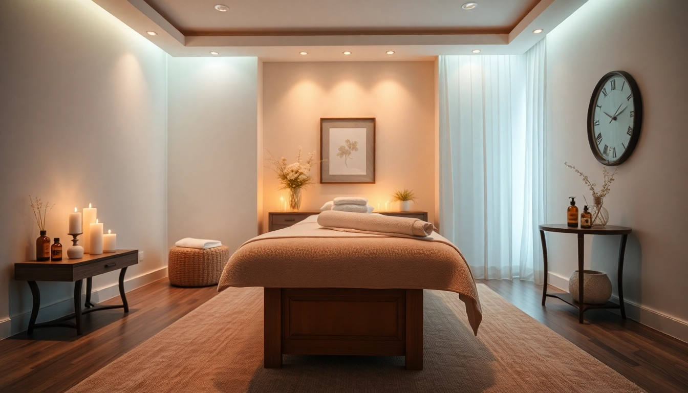 Experience the tranquility of 동탄출장마사지 in a serene massage therapy environment.