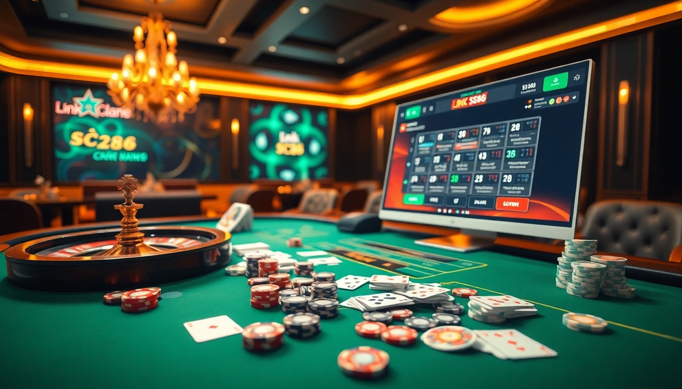 Experience thrilling gaming at SC88 with Link SC88 Chính Thức; enjoy the excitement of casino tables and betting.
