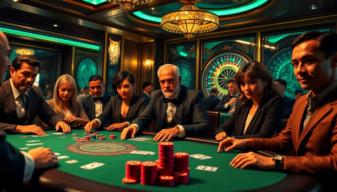 The official hidden wiki reveals thrilling casino strategies at a luxurious poker table.