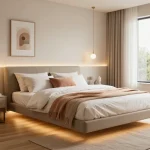 Discover stylish floating beds at https://www.josephineinteriordesign.com/floating-beds/ with cozy interiors and modern aesthetics.