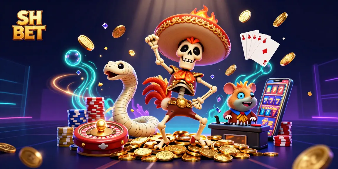 Engage with SH BET's thrilling gaming experience featuring dynamic characters and casino elements.